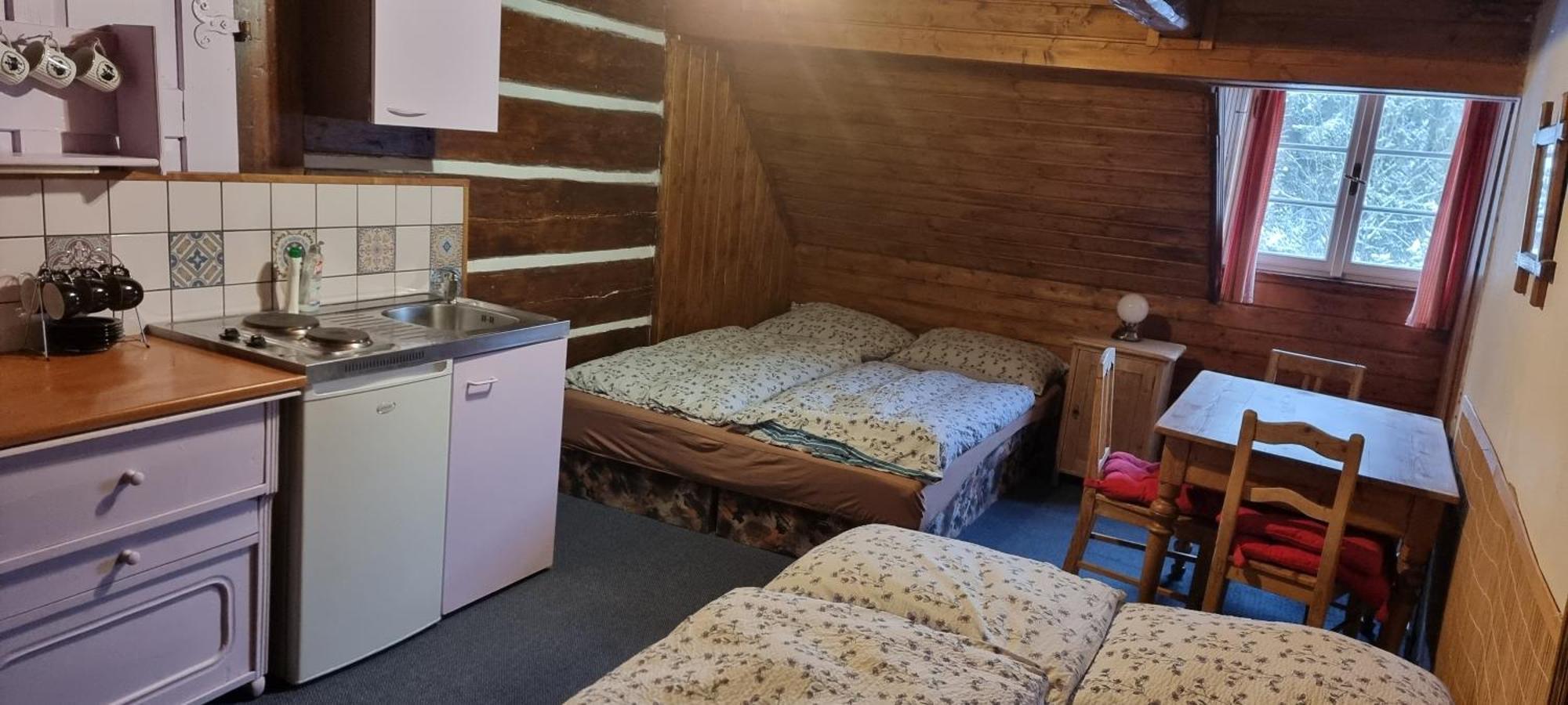 Roubenka Mlyn U Skaly Destne V Orlickych Horach Volne Terminy 5 Bytu 객실 사진